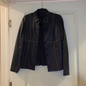 David Meister Leather Jacket